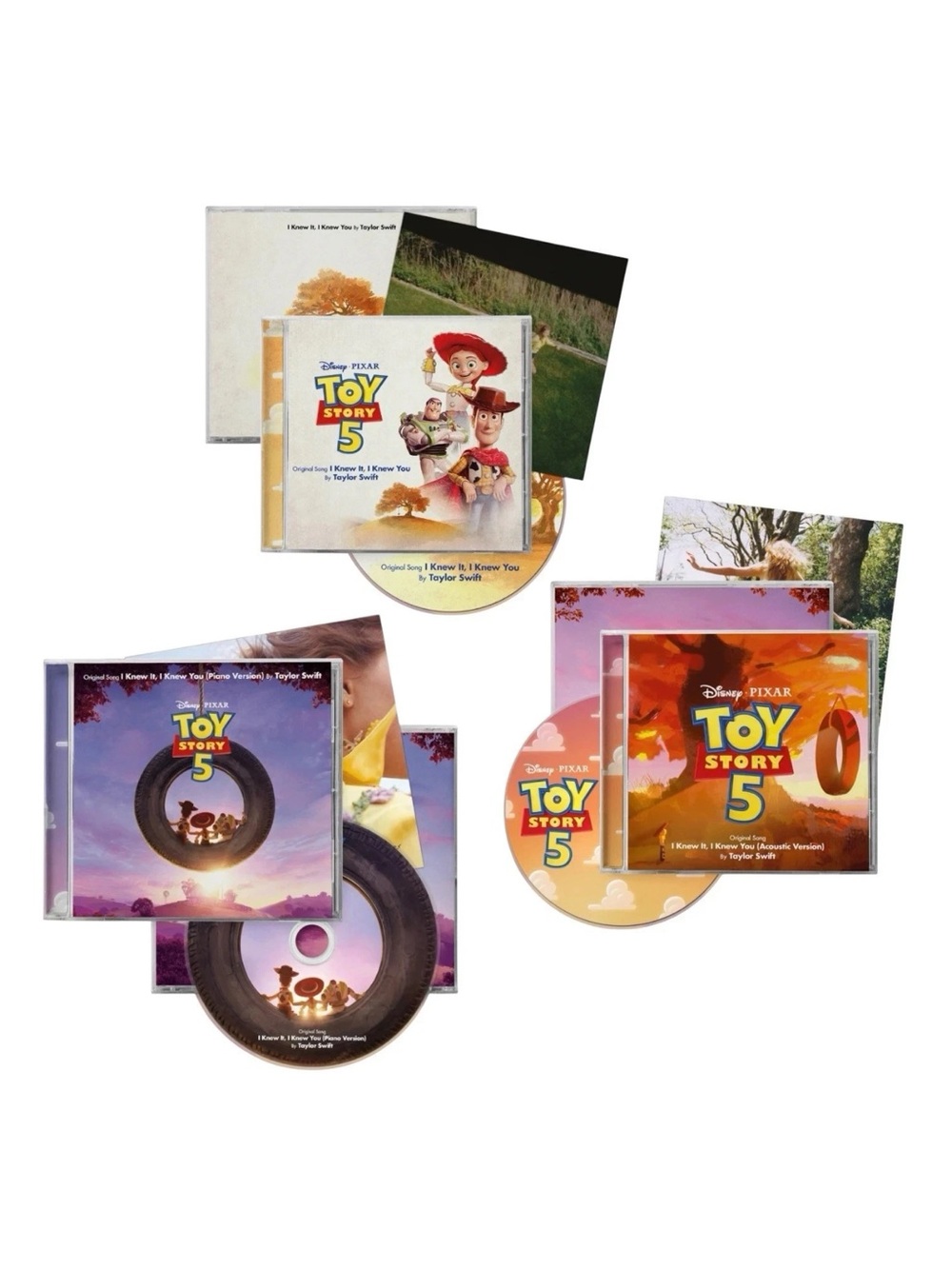 Taylor Swift x Toy Story 5 "I Knew It, I Knew You” CD’s